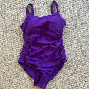 Purple One Piece Bathingsuit